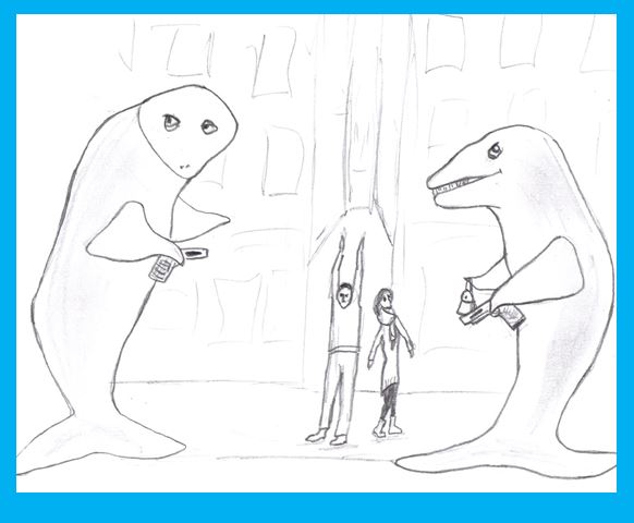 One-Panel: Armed and Cetaceous