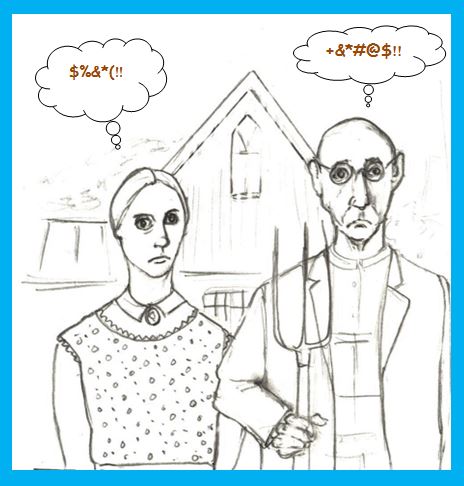 One-Panel: American Gothic