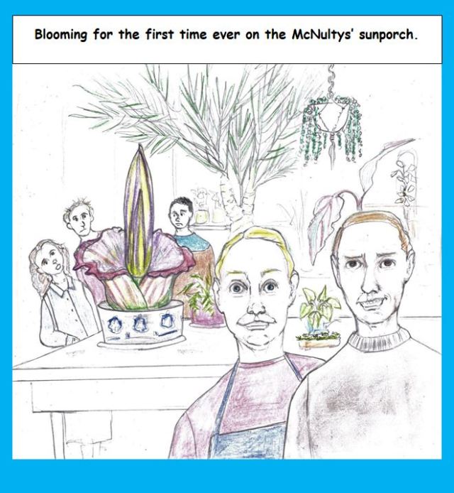 One-Panel: Getting In on the Corpse Flower Racket