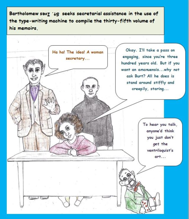 The House of Spooky Annoyances: Busy Work