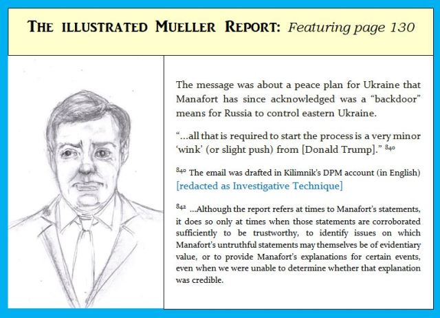 Cartoon of Paul Manafort