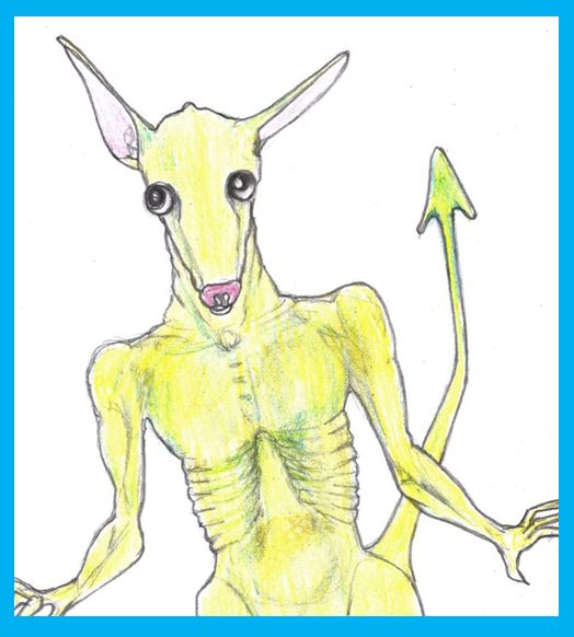 Cartoon of household demon